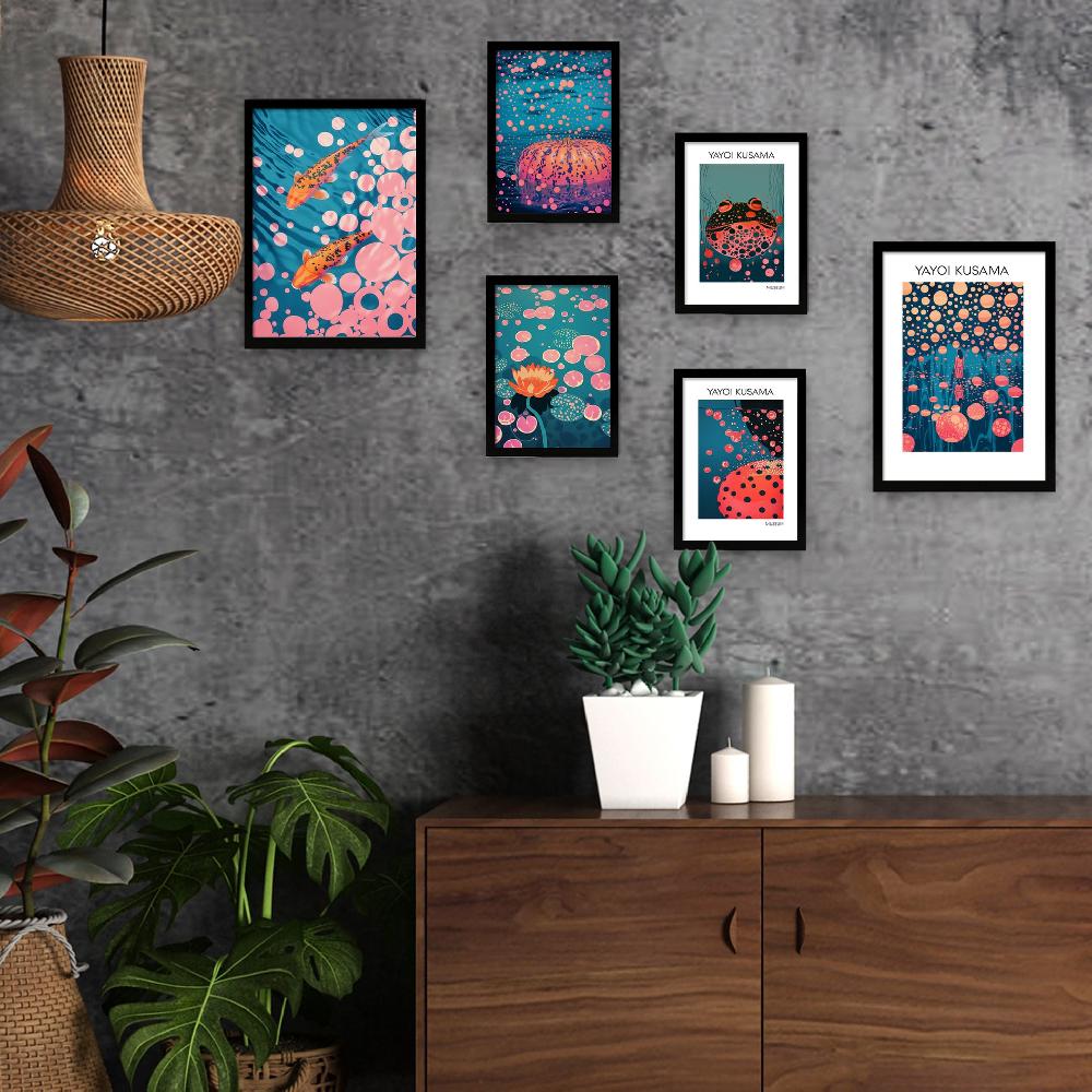 nacnic Yayoi Kusama Pescado Calabaza Japonés