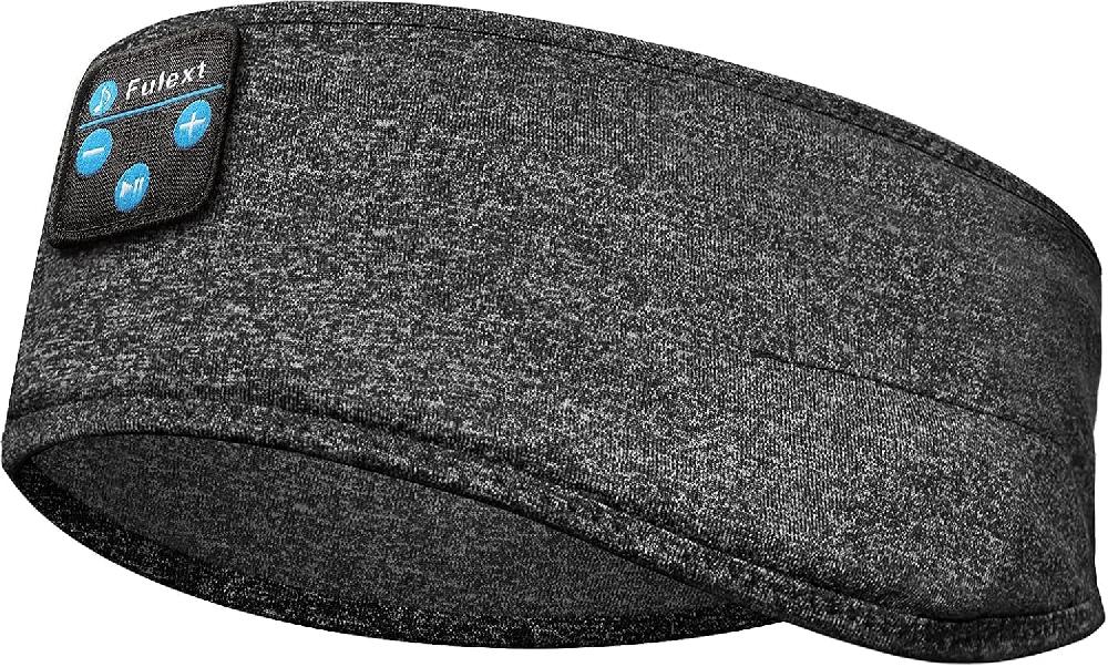 nacnic Navly V5.2 - Auriculares deportivos de diadema con altavoces estéreo HD ultrafinos perfectos para hacer deporte dormir de lado viajar en avión meditar y relajarse