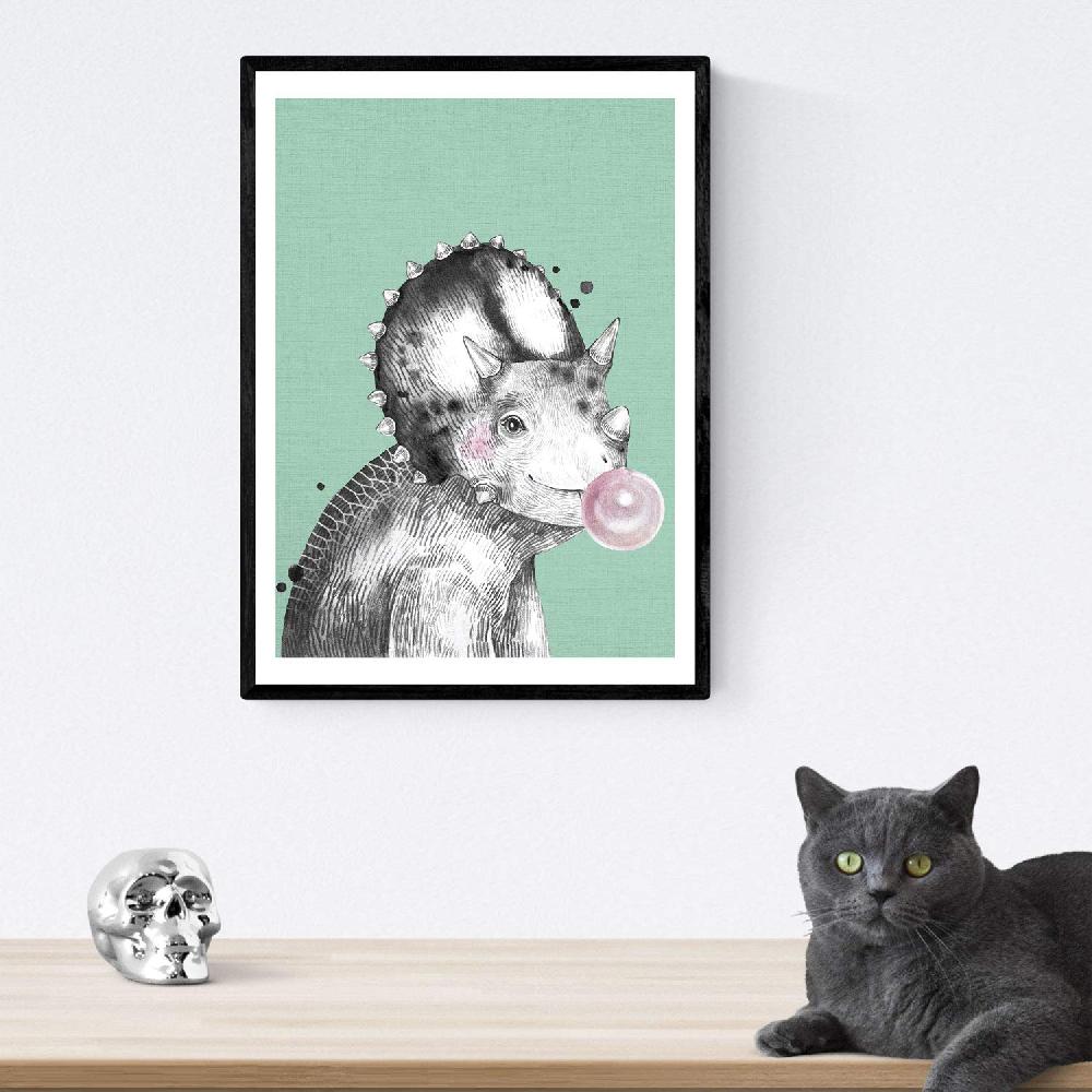 Nacnic Pack De Láminas De Dinosaurios Con Chicle Para Niños