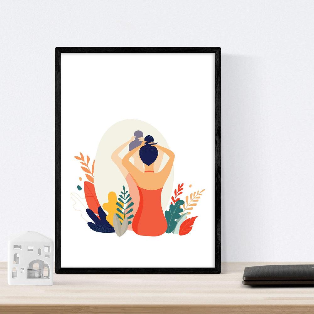 Nacnic Pack De Láminas De Mujeres Y Elementos Naturales