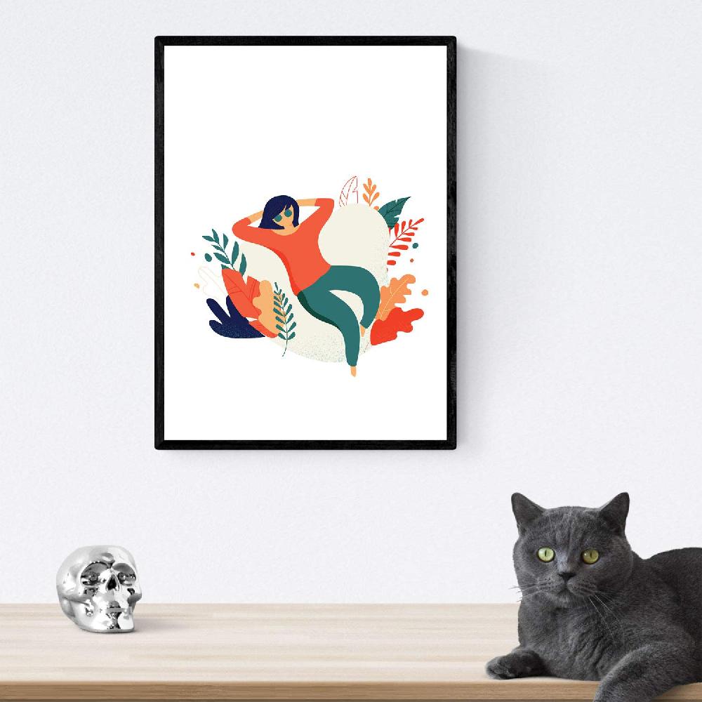 Nacnic Pack De Láminas De Mujeres Y Elementos Naturales