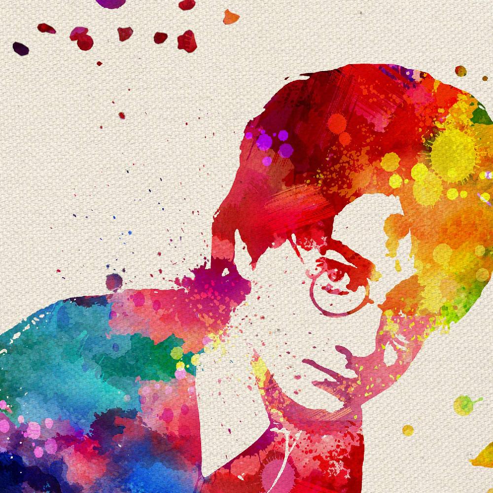 Nacnic Pack De Laminas Estilo Acuarela Harry Potter En Papel Xerox 250 Gr