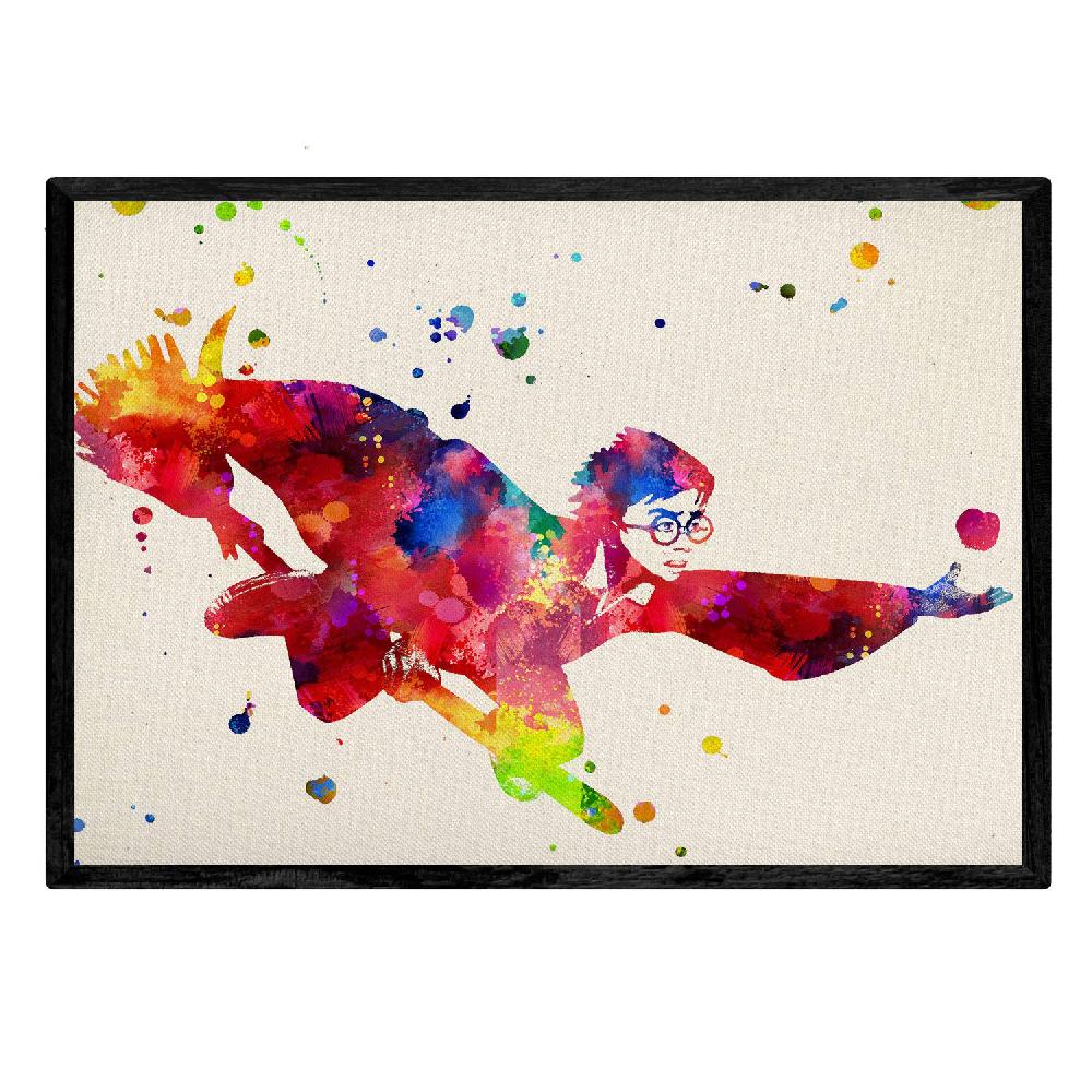 Nacnic Pack De Laminas Estilo Acuarela Harry Potter En Papel Xerox 250 Gr
