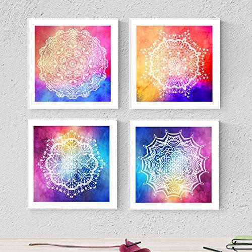 nacnic Pack de Láminas Sensualidad con Imágenes de Mandalas