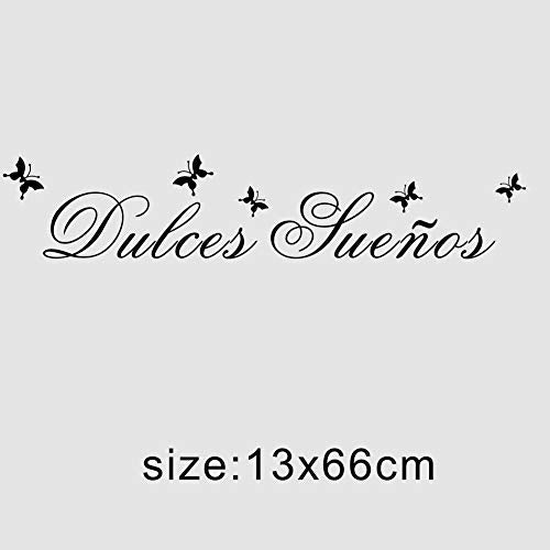 Nacnic Pegatina De Pared DULCES SUEÑOS En Vinilo Y Oficina