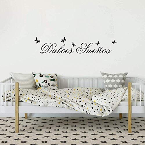 Nacnic Pegatina De Pared DULCES SUEÑOS En Vinilo Y Oficina