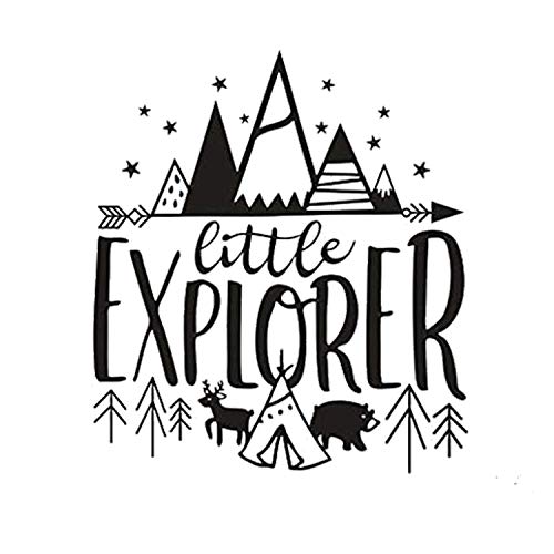 Nacnic Pegatina De Pared Estilo Nórdico Con Detalle De Bosque Para Niños Y Bebés