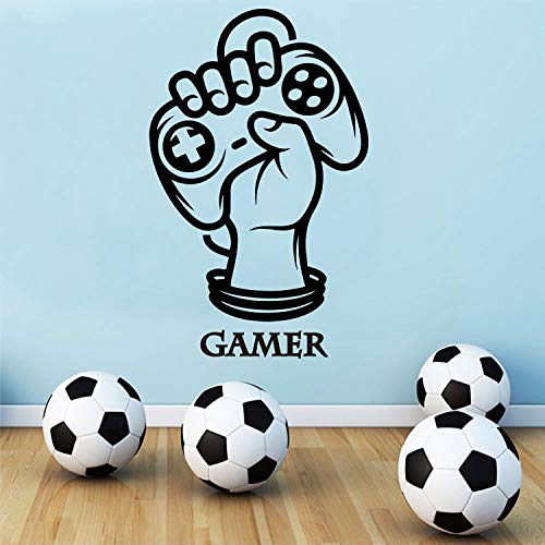 Nacnic Pegatina De Pared Estilo Nórdico Con Diseño De Mando De Consola Y Gaming