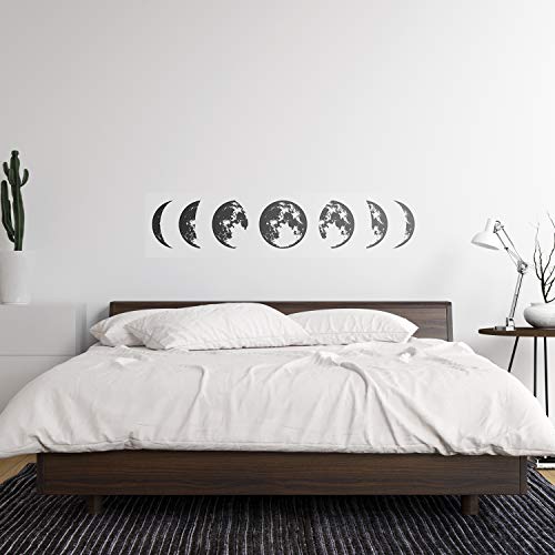 Nacnic Pegatina De Pared Estilo Nórdico Con Fases De La Luna
