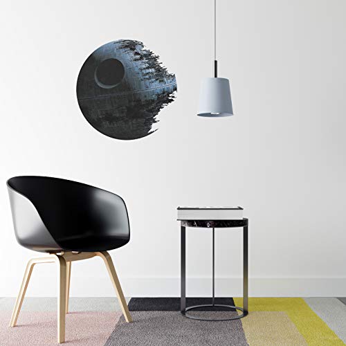 Nacnic Pegatina De Pared STAR WARS ESTRELLA DE LA MUERTE - Vinilo Decorativo Oficina Tiendas Habitacion