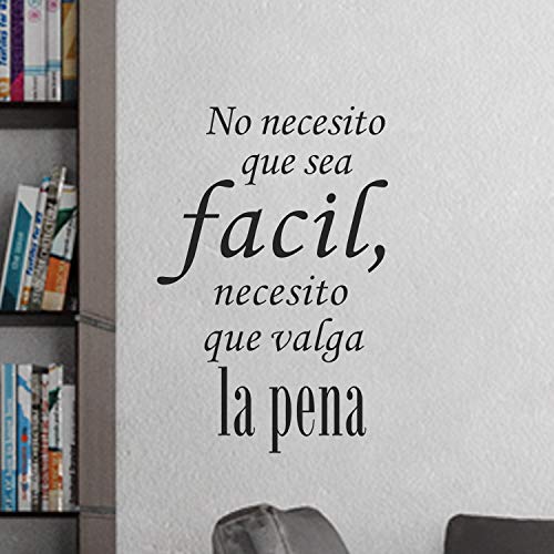 Nacnic Pegatina De Pared Vinilo Decorativo En Español Y Oficina