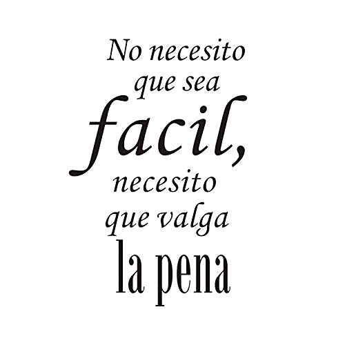 Nacnic Pegatina De Pared Vinilo Decorativo En Español Y Oficina