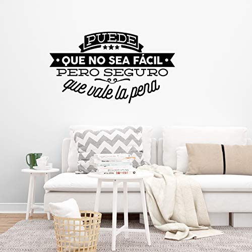 Nacnic Pegatina De Pared Vinilo Decorativo En Español Y Oficina