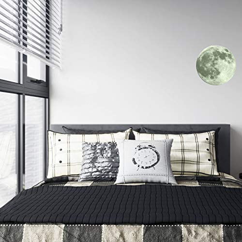 Nacnic Pegatinas De Pared Fluorescentes De La Luna Para Niños