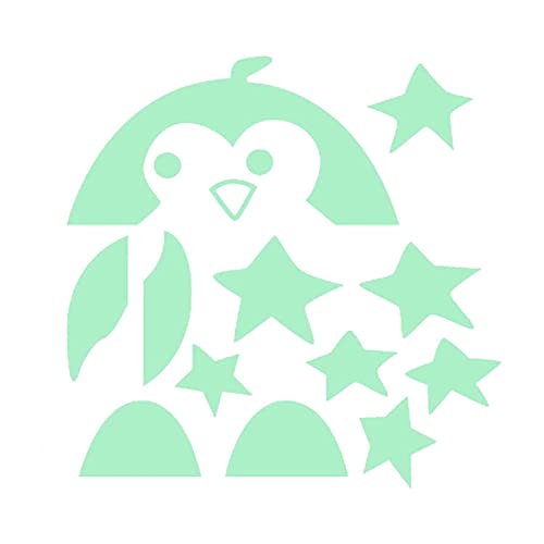 Nacnic Pegatinas Fluorescentes De Pinguino Para Enchufe O Interruptor