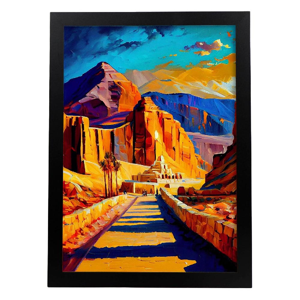 nacnic Pintura al Óleo Nacnic Valle de los Reyes Luxor Egipto