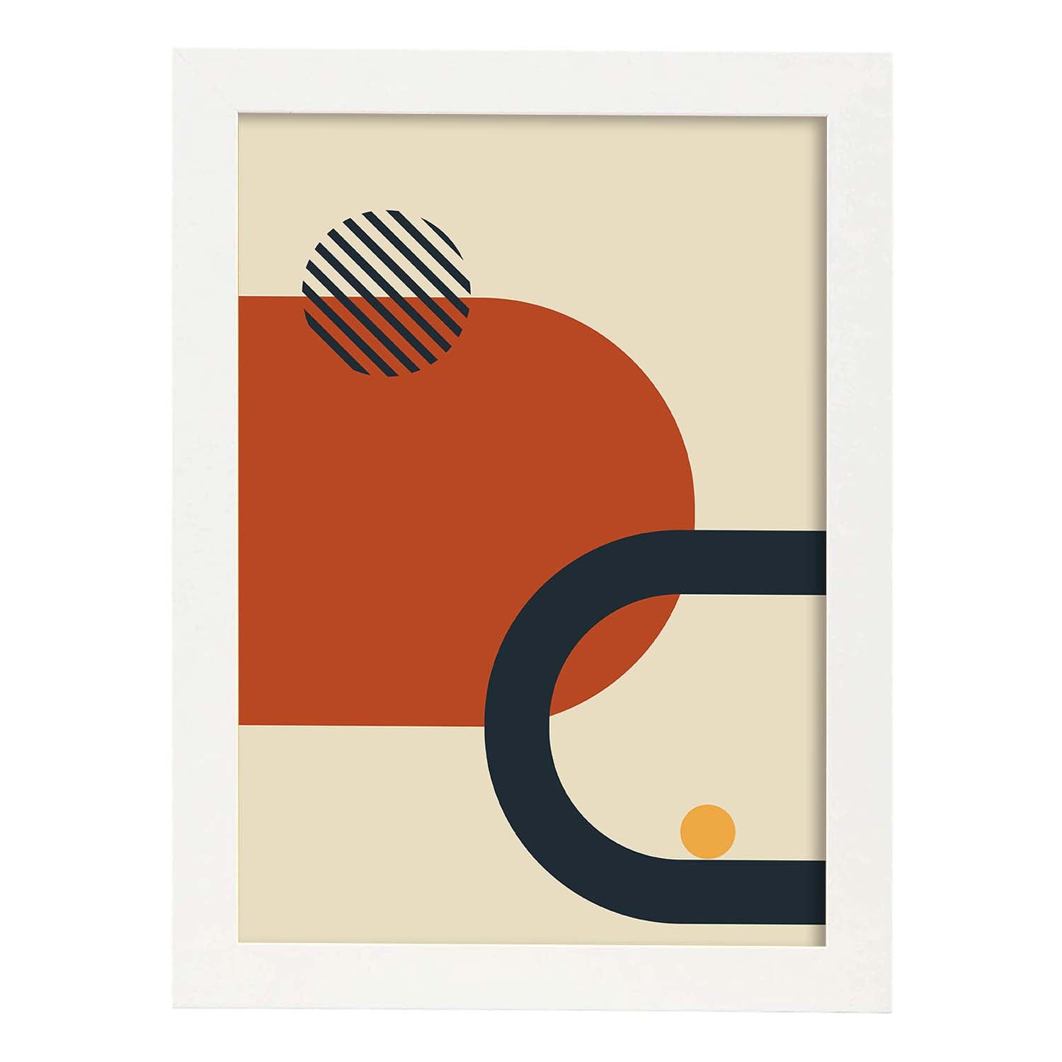 Nacnic Póster De Constructivismo Abstracto Colorido