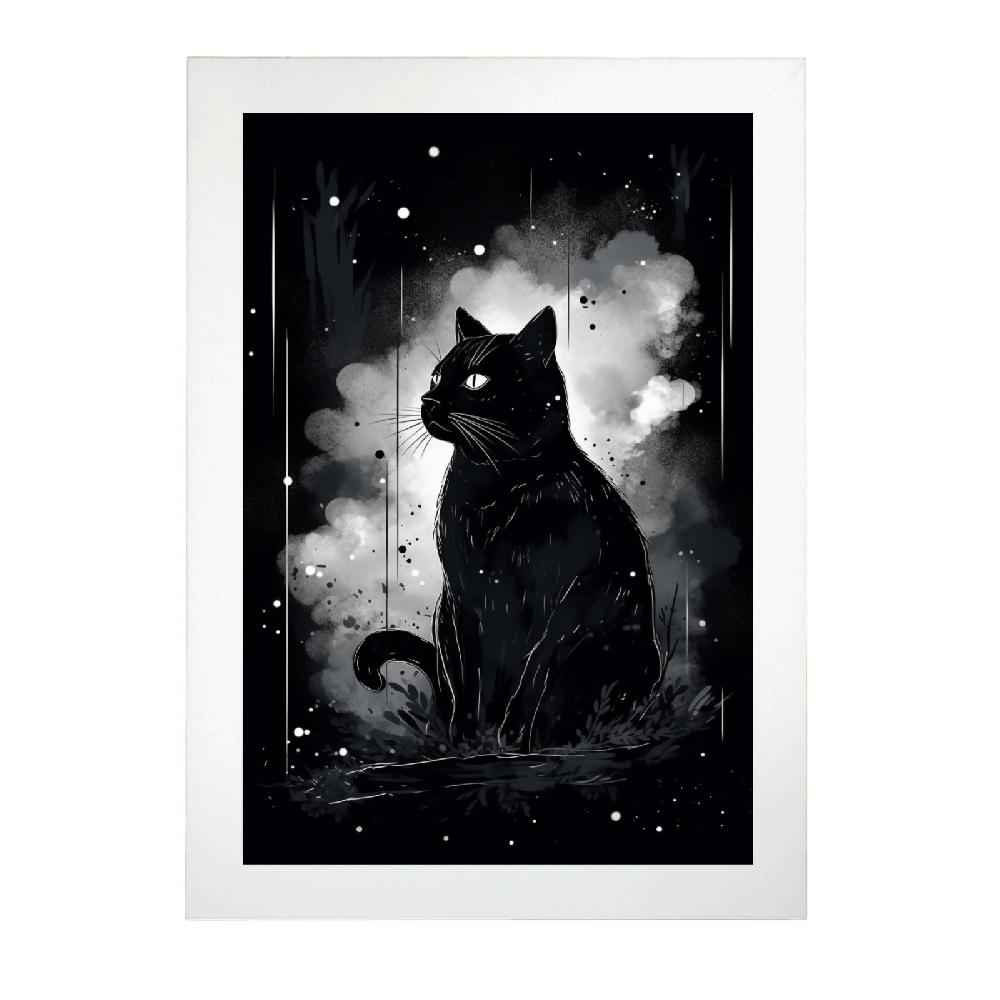 Nacnic Póster De Pintura Surrealista Japonesa Sumi-E