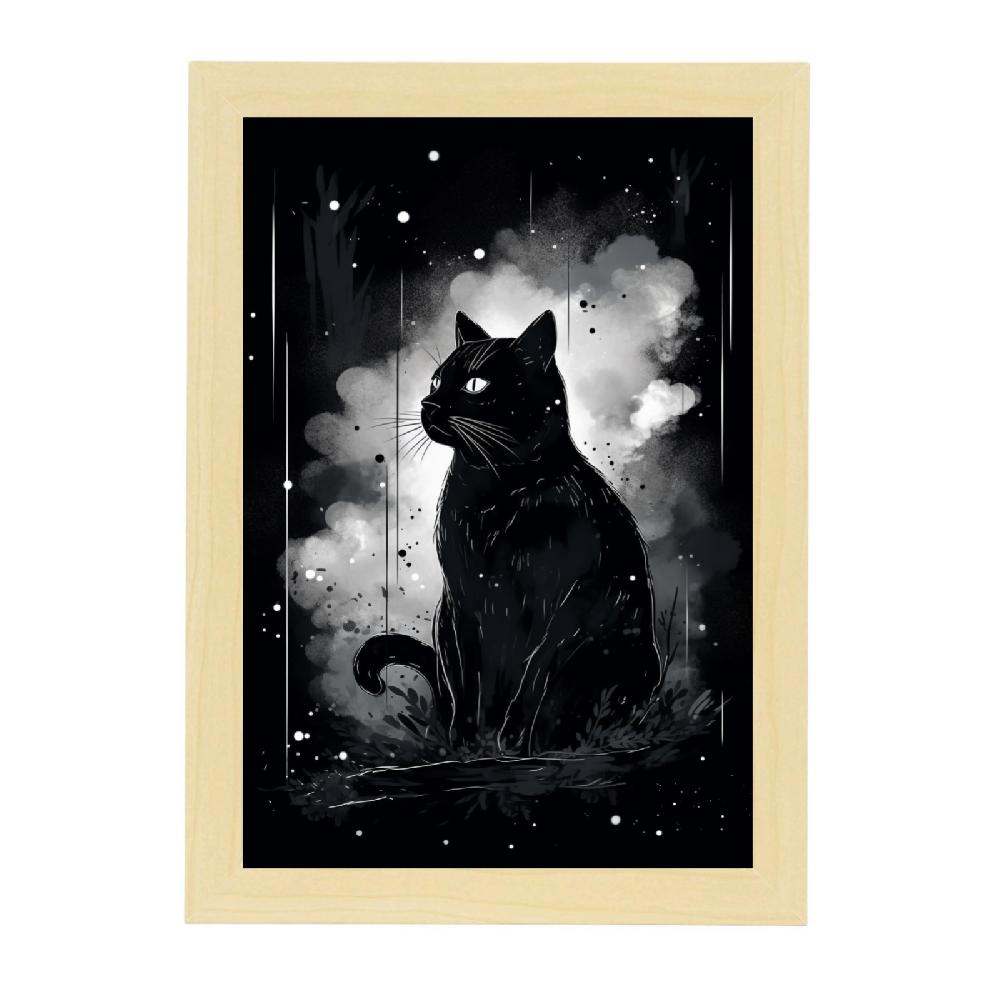 Nacnic Póster De Pintura Surrealista Japonesa Sumi-E