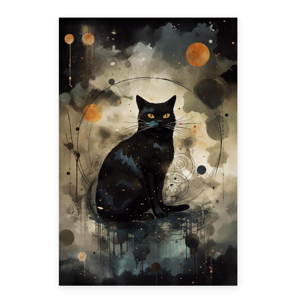 Nacnic Póster De Pintura Surrealista Sumi-E Japonés
