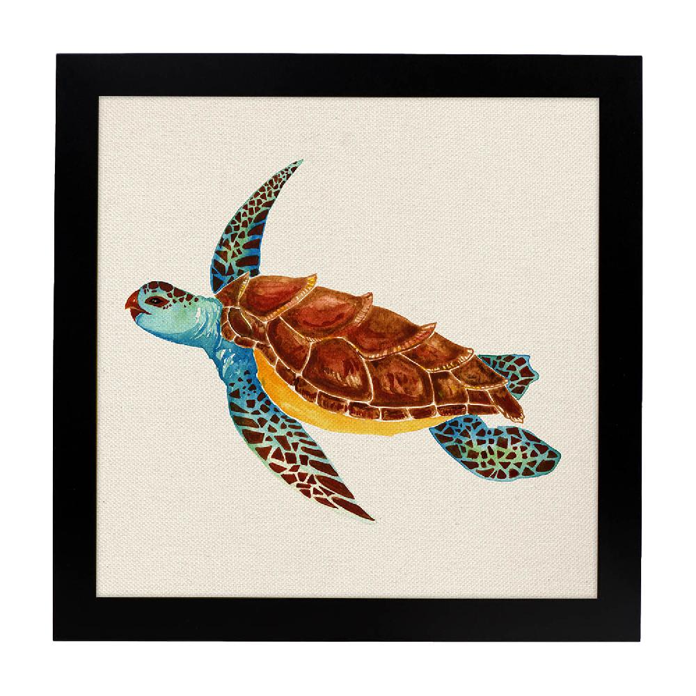 Nacnic Póster De Tortuga Viajera Con Dibujos De Ranas Y Tortugas