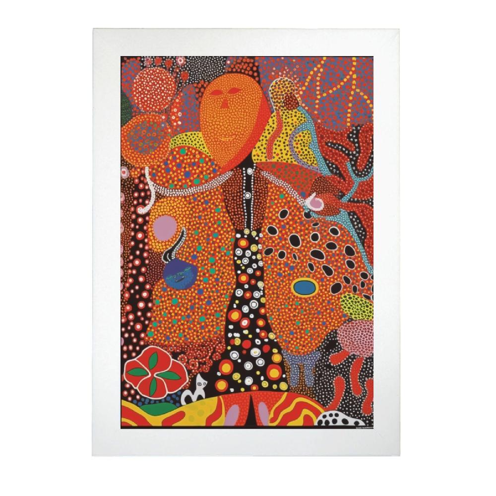 Nacnic Póster Detallado De Naturaleza Por Yayoi Kusama