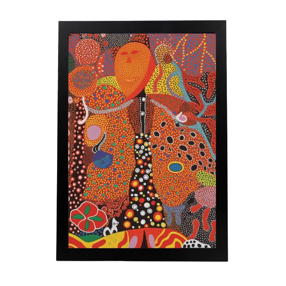 nacnic Póster Detallado de Naturaleza por Yayoi Kusama