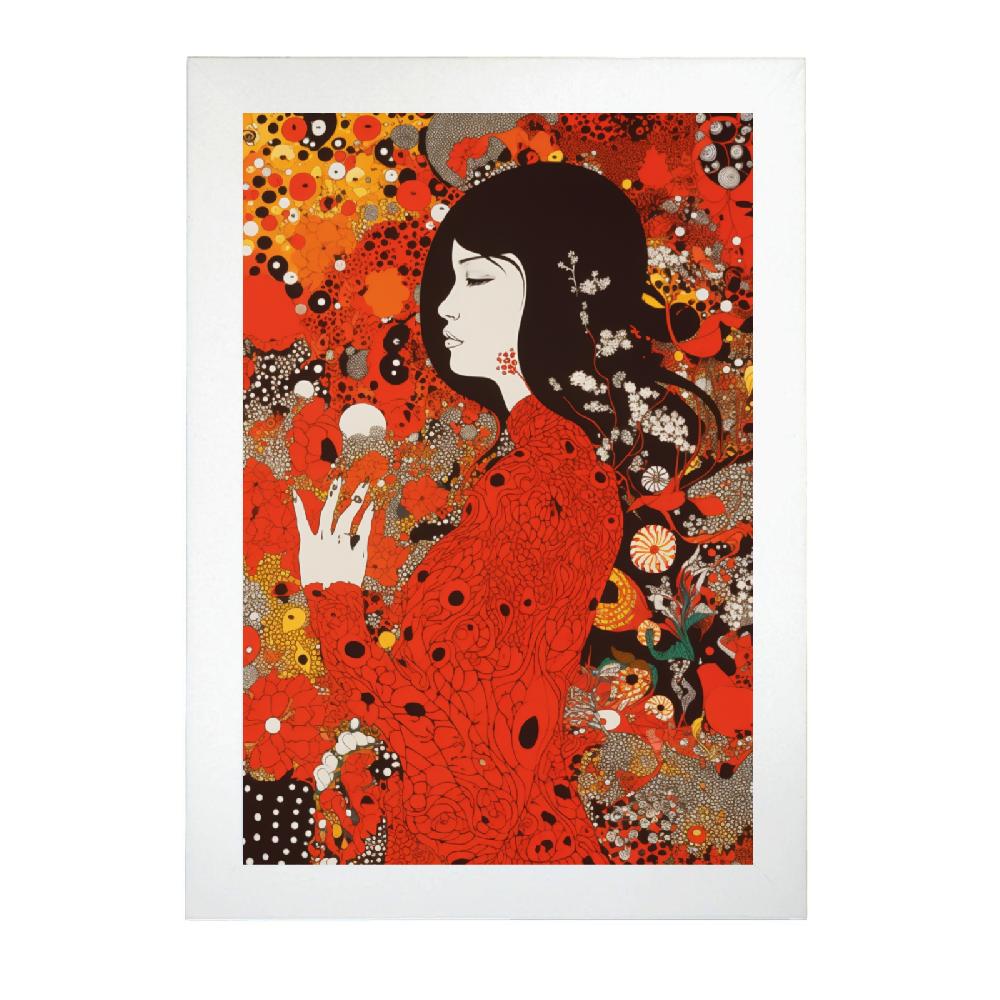 Nacnic Póster Detalles En Abundancia De Yayoi Kusama