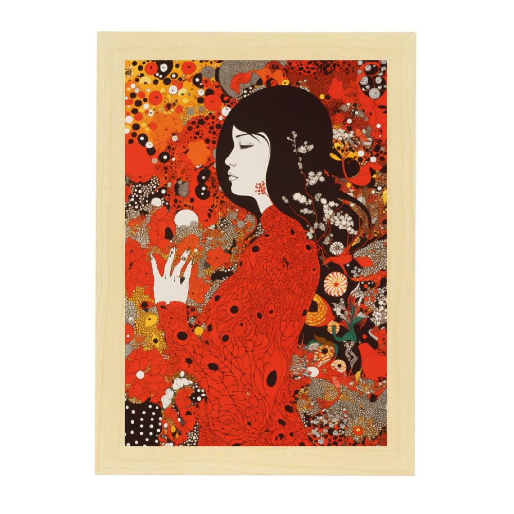 Nacnic Póster Detalles En Abundancia De Yayoi Kusama