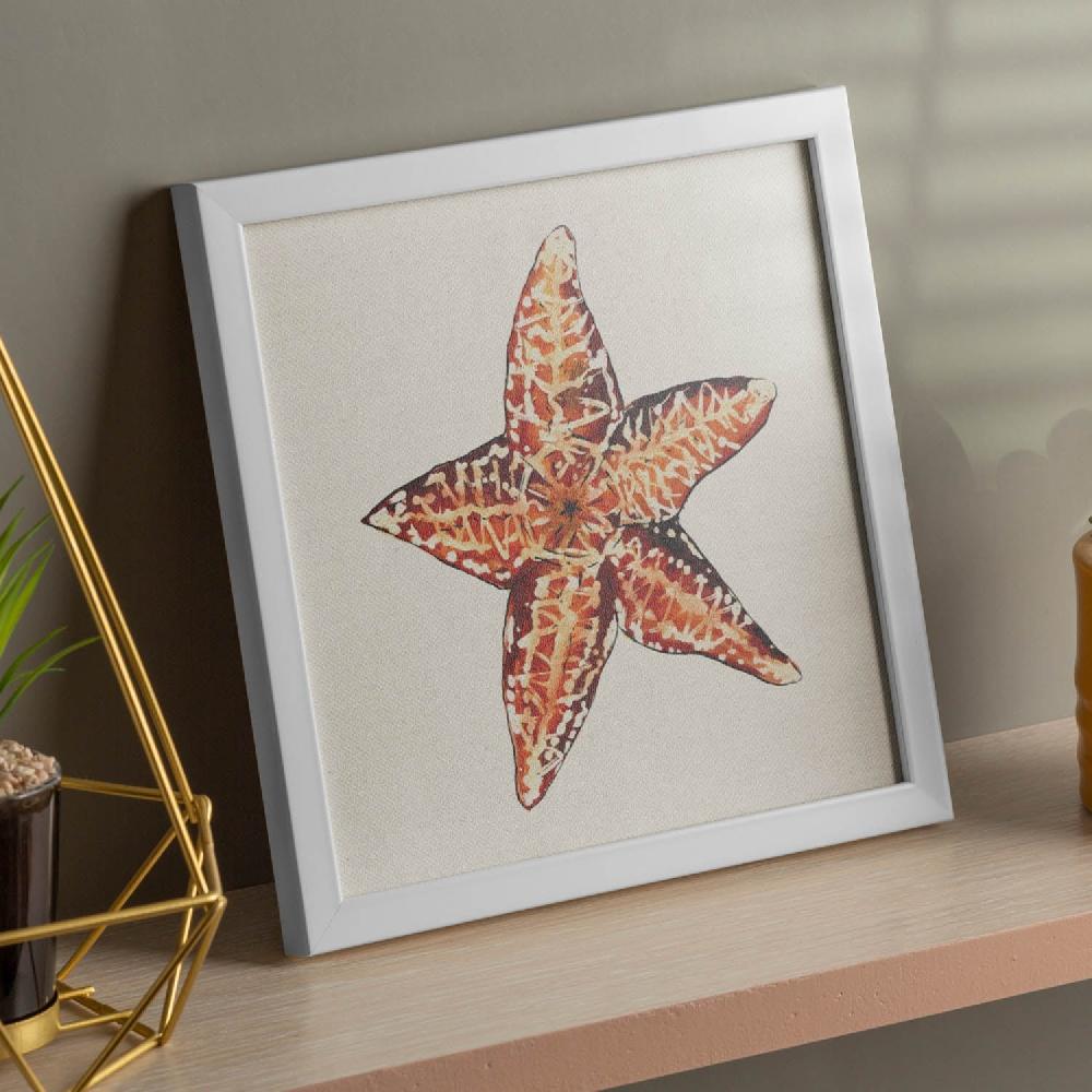 nacnic Póster Ilustrado de Estrella de Mar y Océano