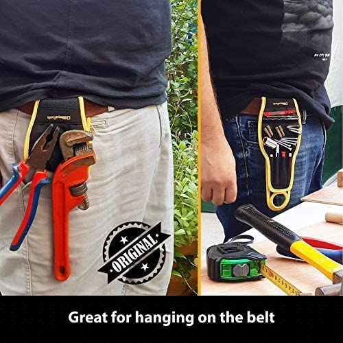 Nacnic Pulsera Magnética BinyaTools Con Imanes Superfuertes Para Herramientas - Negro