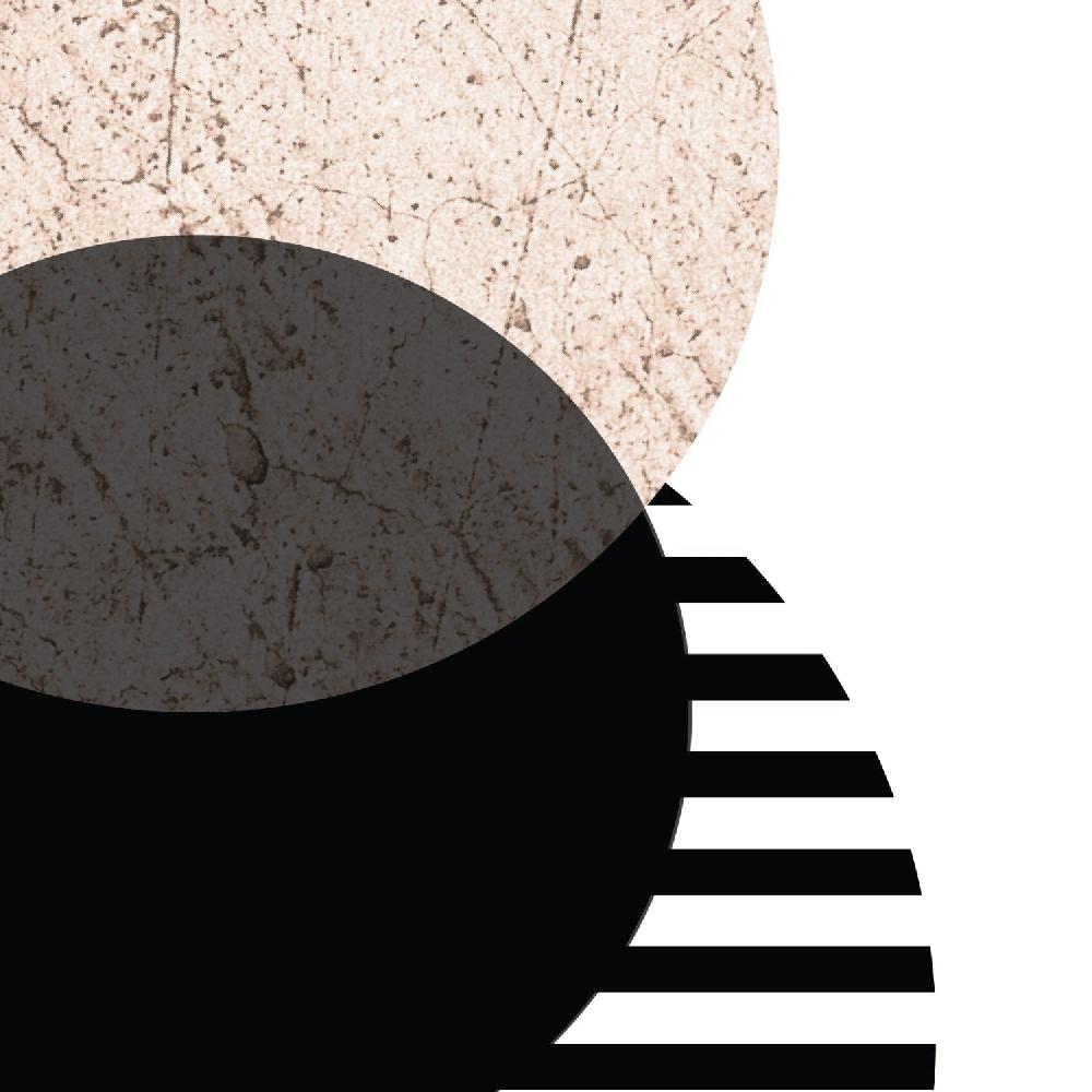 Nacnic Set De 2 Láminas Estilo Nórdico ECLIPSE LUNAR Con Imágenes Geométricas