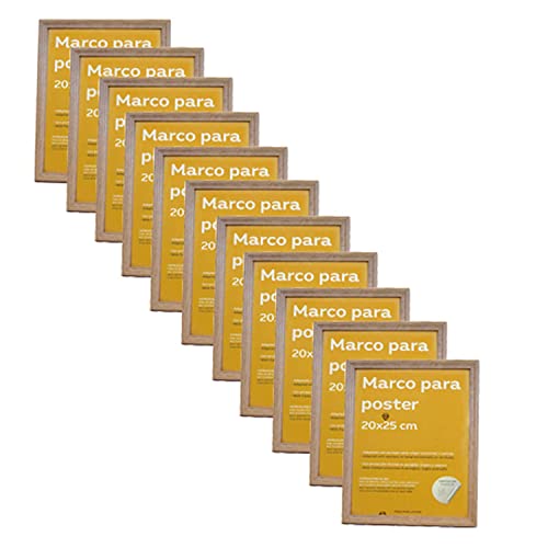 nacnic Set de 24 Marcos de Madera para Laminas en MDF con Cristal Frontal