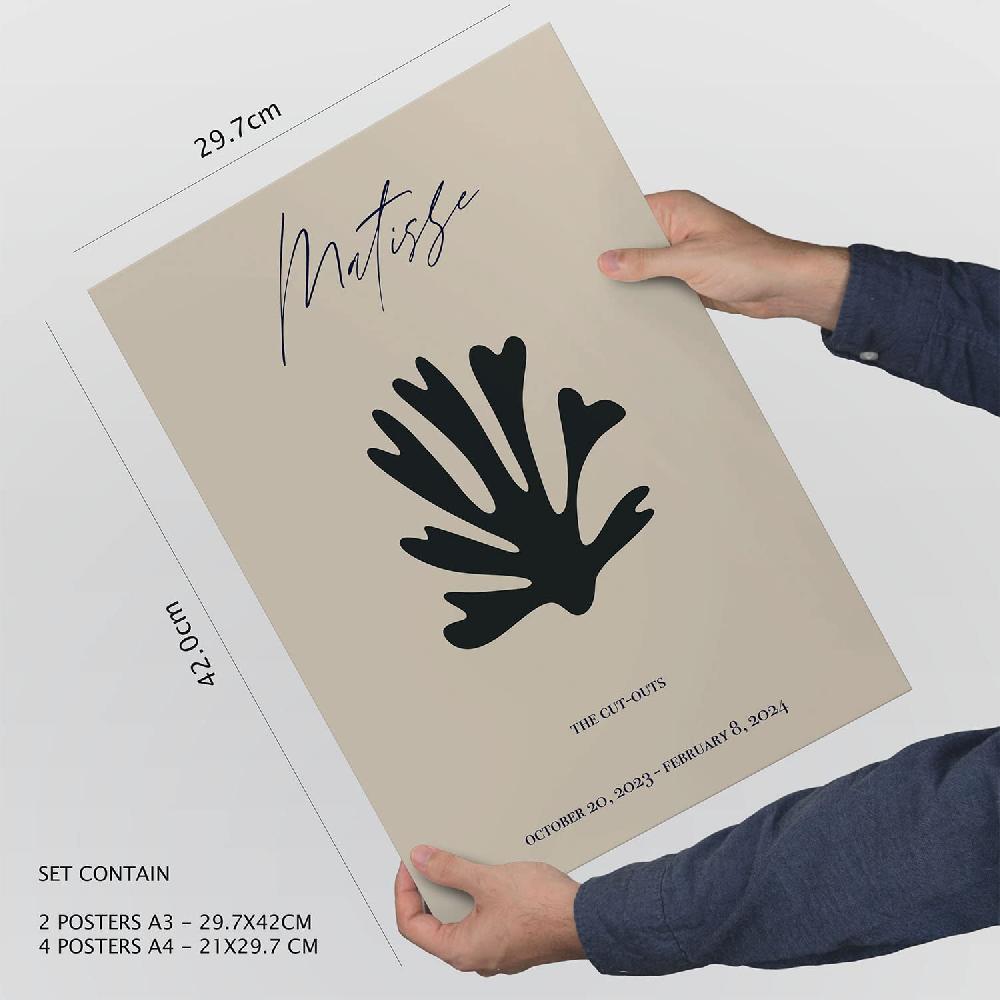 Nacnic Set De 6 Láminas De Exposición Con Estética Collage