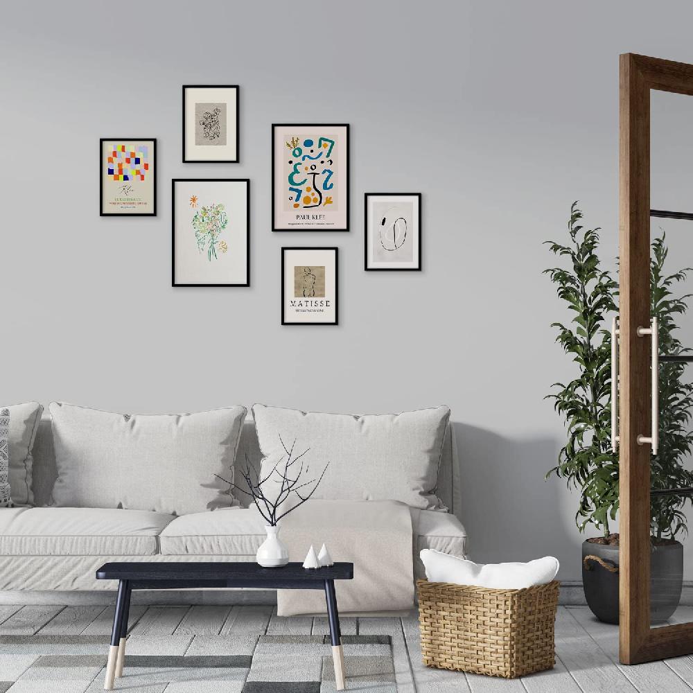 Nacnic Set De 6 Láminas De Modernismo Estética Collage