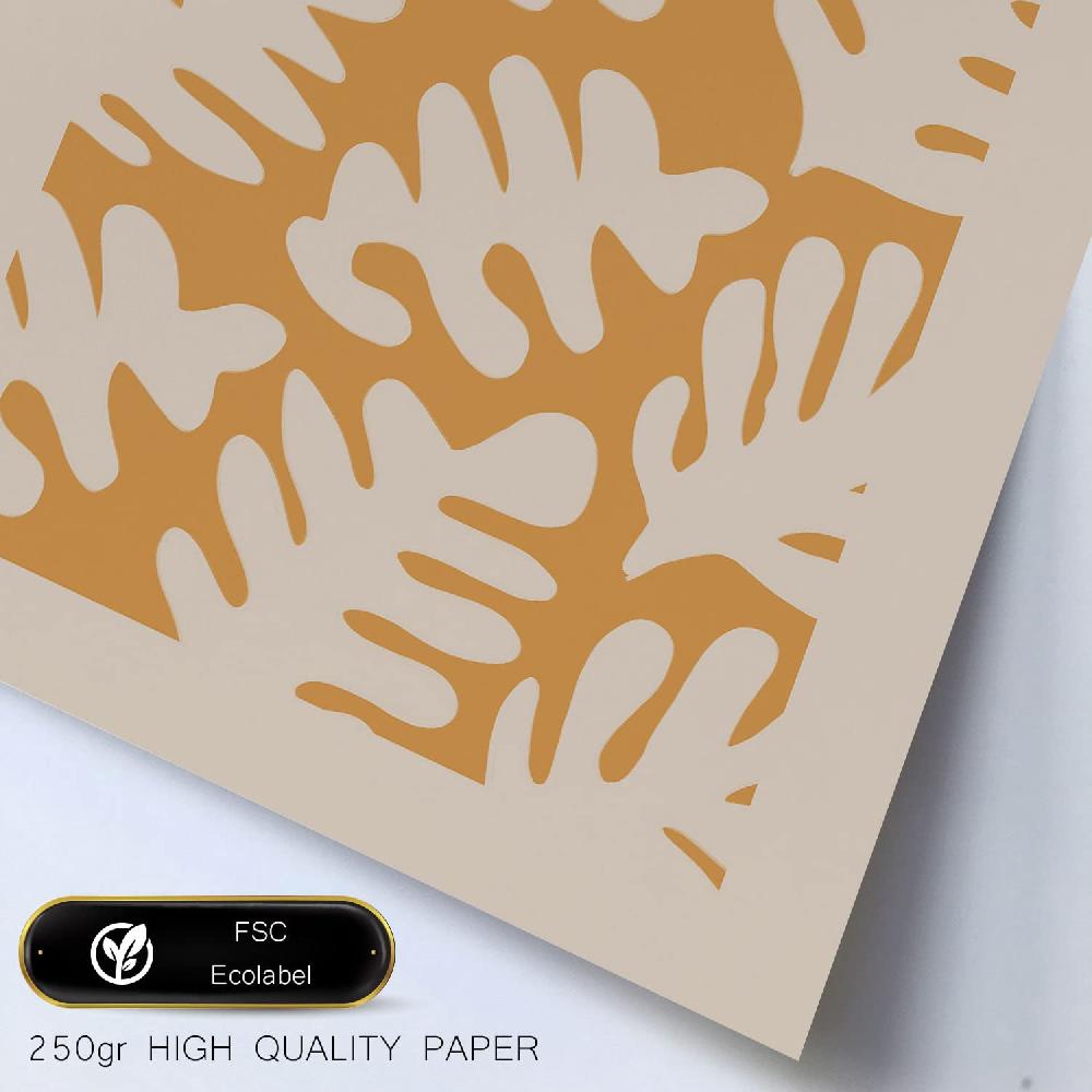 Nacnic Set De 6 Láminas De Vegetación Estilo Collage