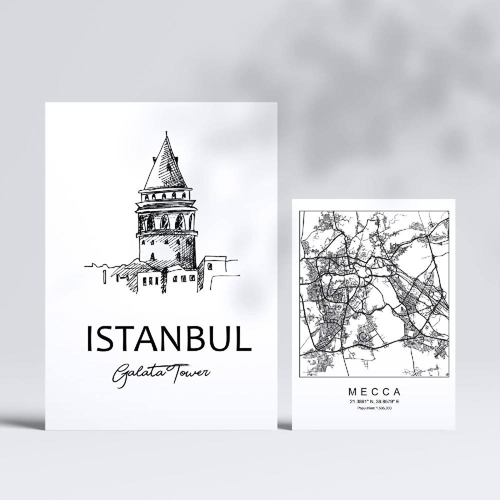 Nacnic Set De 6 Láminas Estilo Nórdico De Oriente Medio