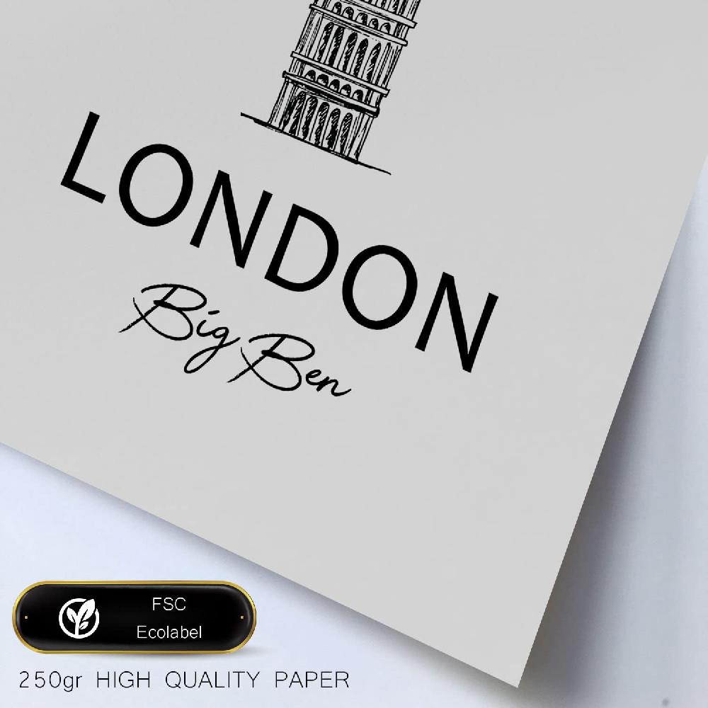 Nacnic Set De 6 Láminas Estilo Nórdico De Reino Unido