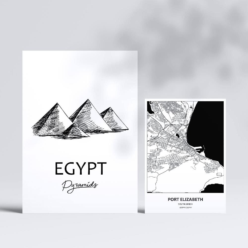 Nacnic Set De 6 Láminas Estilo Nórdico De Sudáfrica