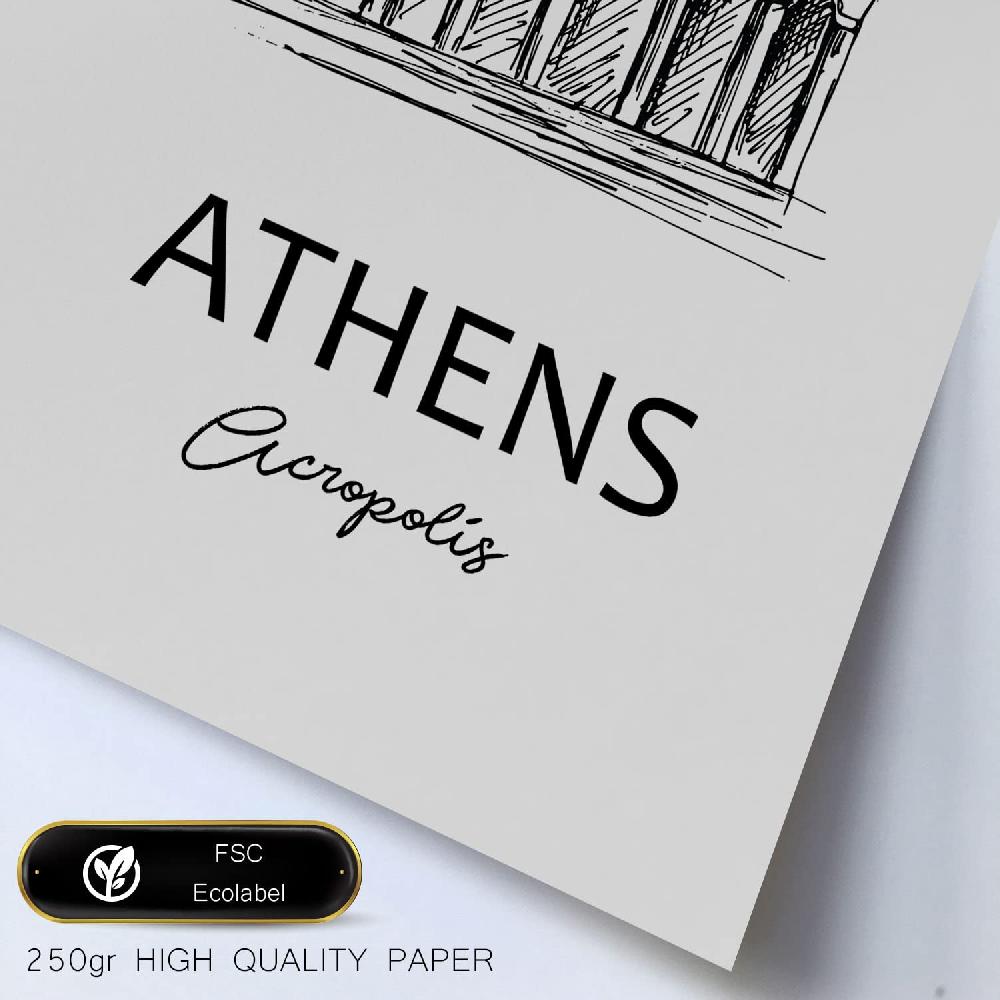 Nacnic Set De 6 Láminas Nórdicas De Europa Con Mapas Y Monumentos