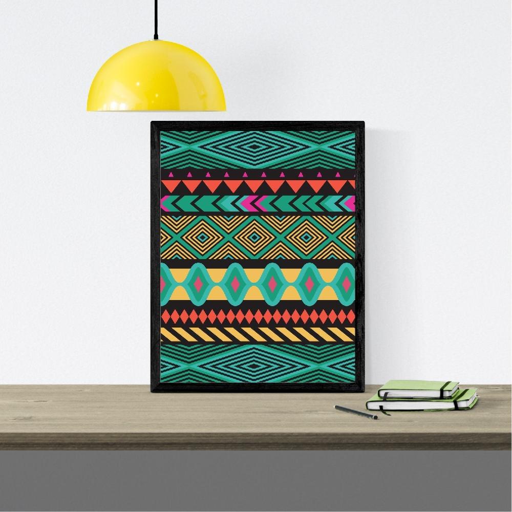 Nacnic Set De Dos Láminas Estampadas Para Salón O Habitación