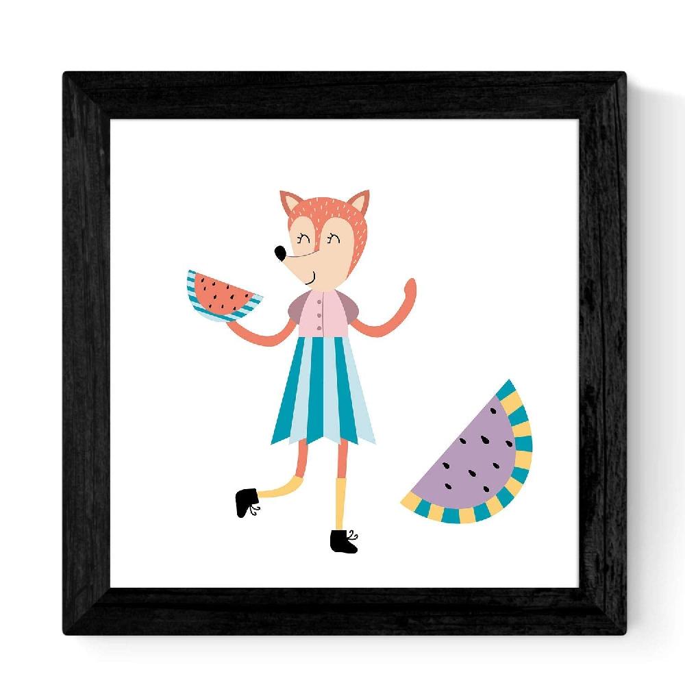 Nacnic Set De Láminas Animales Escandinavos Modernos En La Ciudad