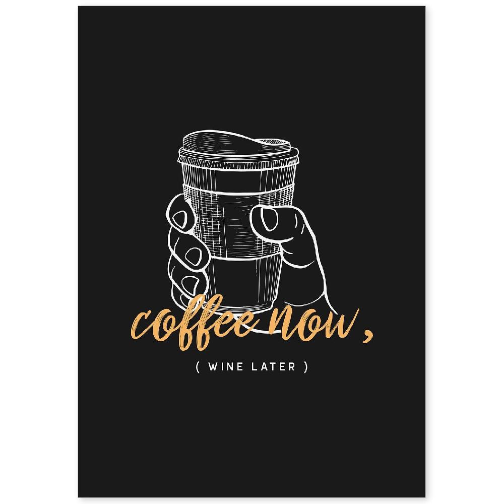 nacnic Set de láminas Café y Vino para Cafeterías y Restaurantes