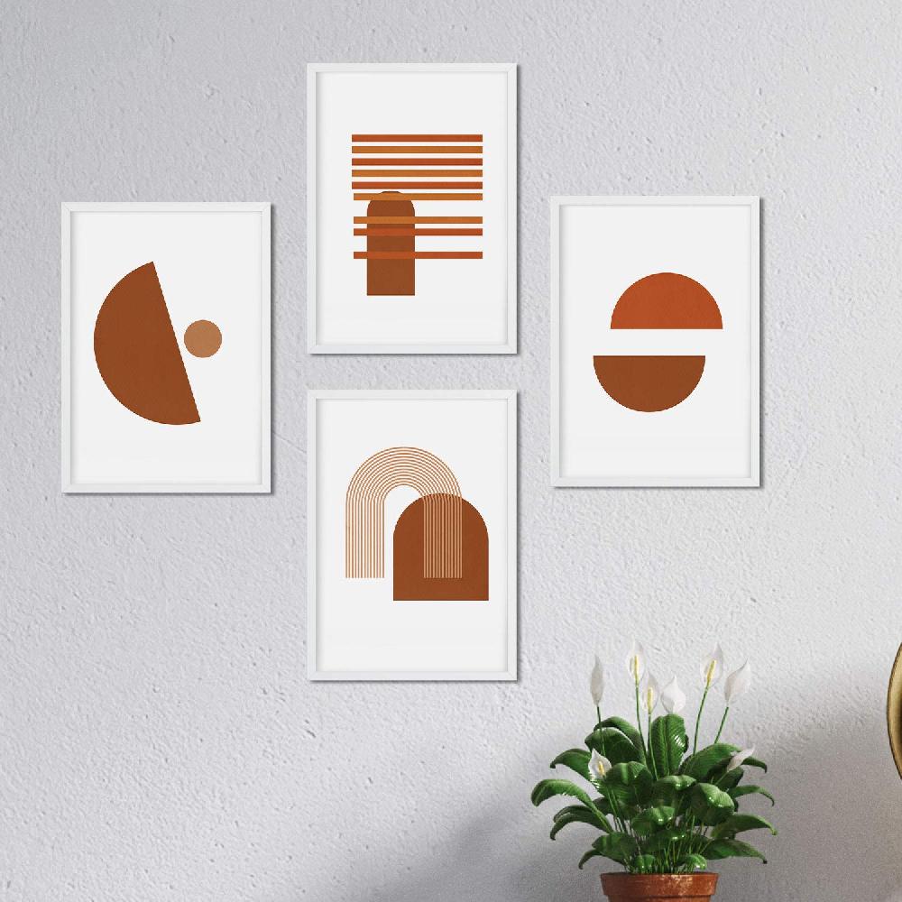 nacnic Set de Láminas Coloridas Diseño Marruecos Minimalista