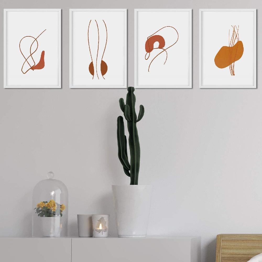 nacnic Set de Láminas Coloridas Diseño Marruecos Minimalista