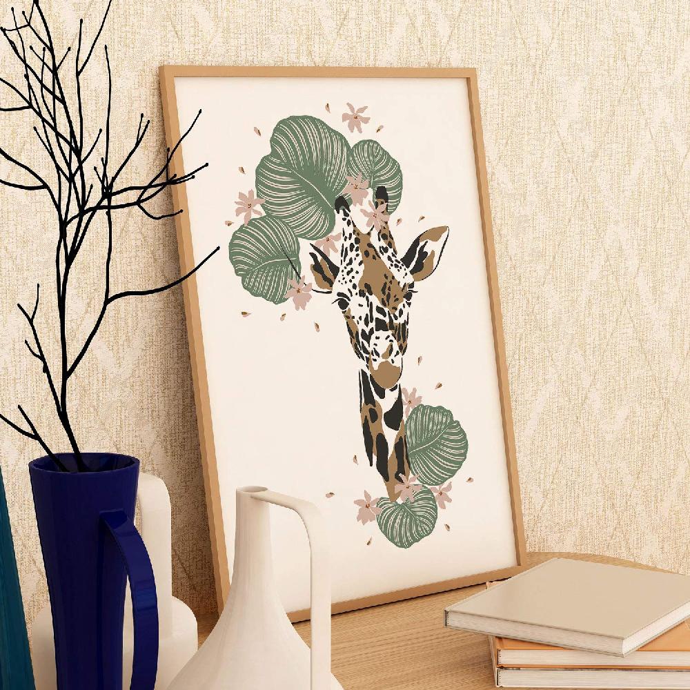 Nacnic Set De Láminas De Animales Y Plantas De La Jungla