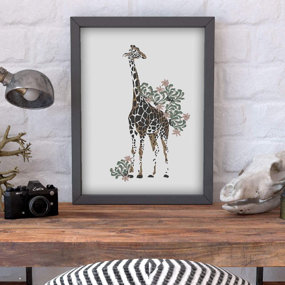 Nacnic Set De Láminas De Animales Y Plantas De La Jungla