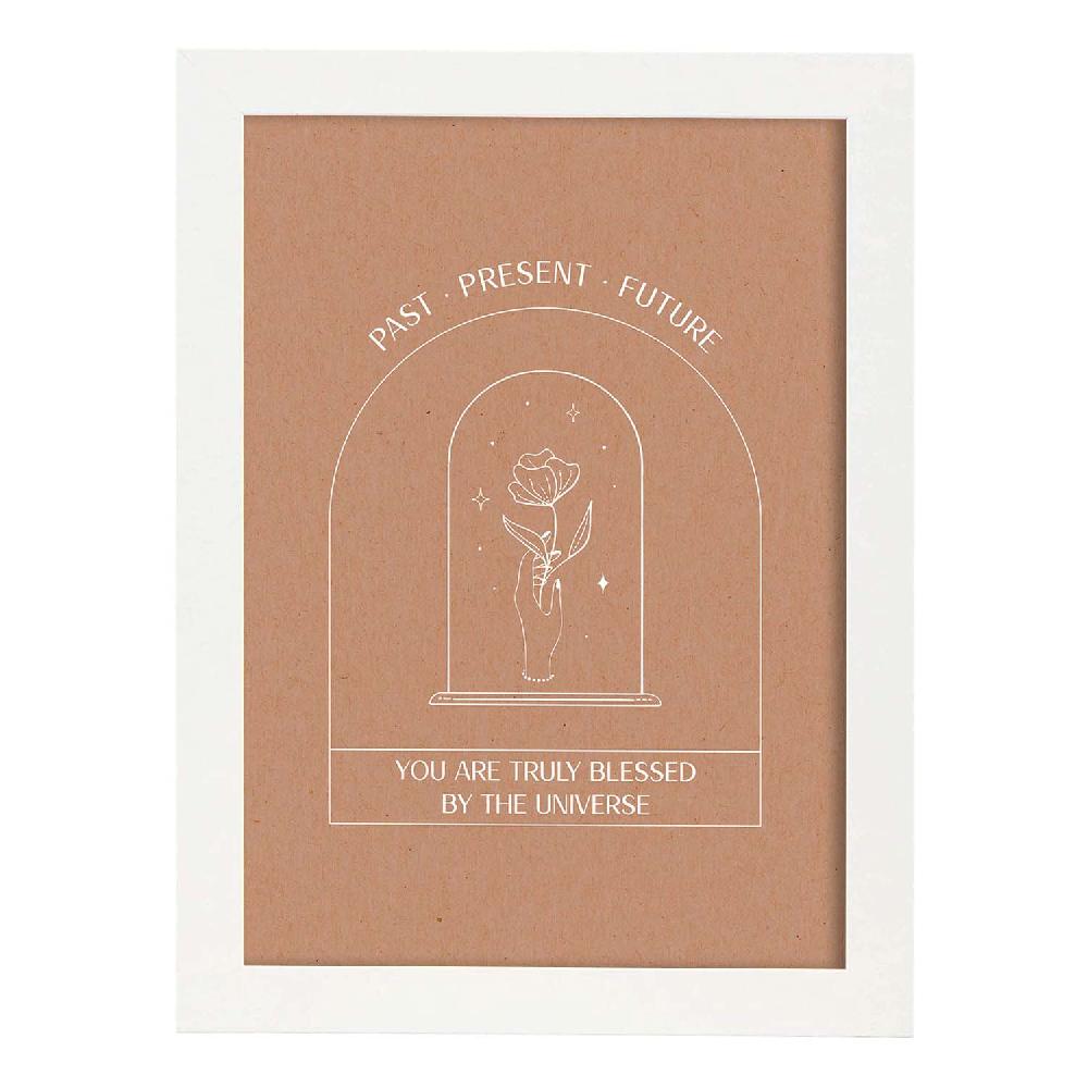 Nacnic Set De Láminas De Arte Abstracto Floral En Tonos Tierra