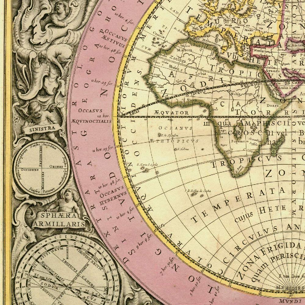Nacnic Set De Láminas De Mapas Astronómicos Antiguos