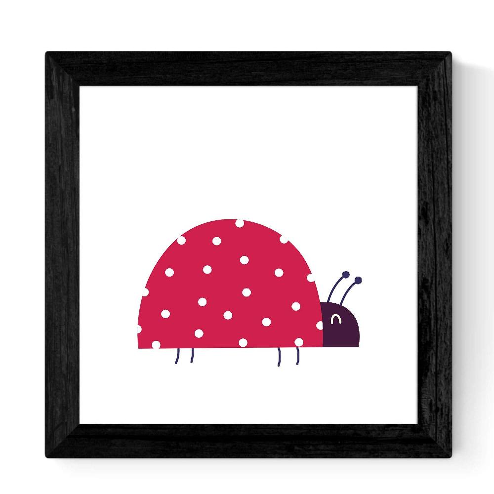 Nacnic Set De Láminas Escandinavas Con Erizo Y Mariquita